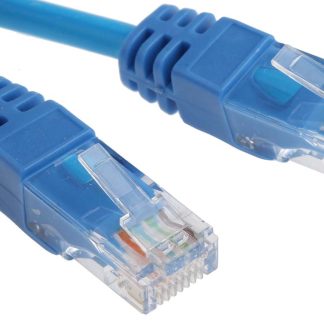 Cavo Ethernet Cat5e (U/UTP) RS PRO, guaina in LSZH col. Blu, L. 20m, Con terminazione