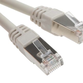 Cavo Ethernet Cat6 (F/UTP) RS PRO, guaina in LSZH col. Grigio, L. 25m, Con terminazione