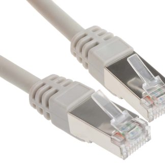 Cavo Ethernet Cat6 (F/UTP) RS PRO, guaina in LSZH col. Grigio, L. 20m, Con terminazione