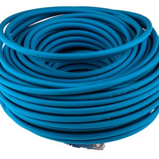Cavo Ethernet Cat6 (U/UTP) RS PRO, guaina in LSZH col. Blu, L. 30m, Con terminazione
