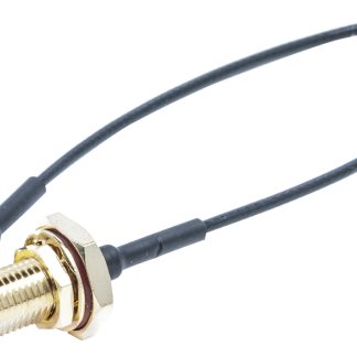 Cavo coassiale RS PRO, SMA / SMA, L. 150mm, 50 Ω, col. Nero