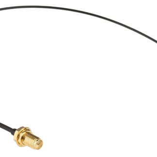 Cavo coassiale RS PRO RF, RP-SMA / U.FL, L. 300mm, 50 Ω, col. Nero