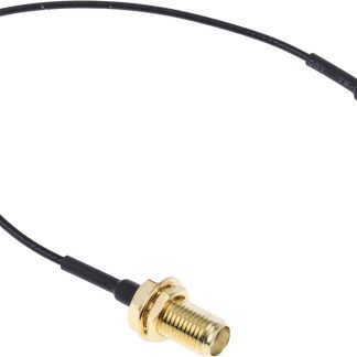 Cavo coassiale RS PRO RF, SMA / SMA, L. 150mm, 50 Ω, col. Nero