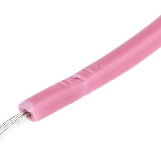 Cavo di collegamento apparecchiature RS PRO, 0.5mm², 22 AWG, , 1 kV c.c., 600 V c.a., 100m, Rosa, UL1015