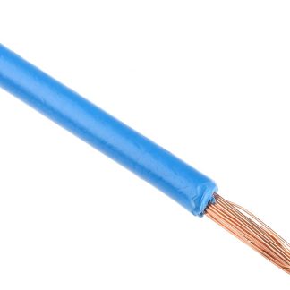 Cavo di collegamento apparecchiature H07V2-K RS PRO, 4mm², 12 AWG, 1 kV, 100m, Celeste Medio