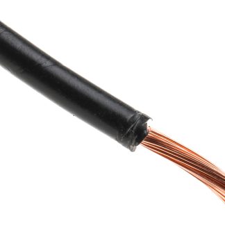 Cavo di collegamento apparecchiature H07V2-K RS PRO, 4mm², 12 AWG, 1 kV, 100m, Nero