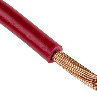 Cavo di collegamento apparecchiature H07V2-K RS PRO, 4mm², 12 AWG, 1 kV, 100m, Rosso