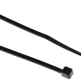 Fascette fermacavi RS PRO in Nylon 66, 142mm x 2,5mm, col. Nero