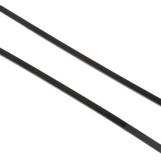 Fascette fermacavi RS PRO in Nylon 66, 150mm x 4,5mm, col. Nero