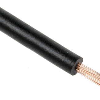 Cavo di collegamento apparecchiature RS PRO, 18 AWG, 1000 V, 25m, Nero