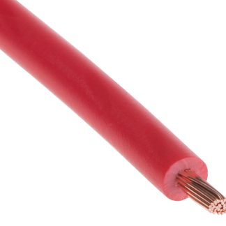 Cavo di collegamento apparecchiature RS PRO, 18 AWG, 1000 V, 25m, Rosso