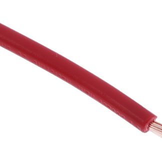 Cavo di collegamento apparecchiature RS PRO, 18 AWG, 1000 V, 100m, Rosso