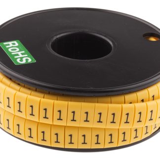 Segnacavo RS PRO A scorrimento, Ømin 3.5mm, Ømax 7mm, lunghezza 5mm, confez. da 500pz No 1