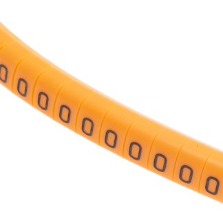 Segnacavo RS PRO A scatto, Ømin 4mm, Ømax 5mm, lunghezza 4mm, confez. da 100pz No 0