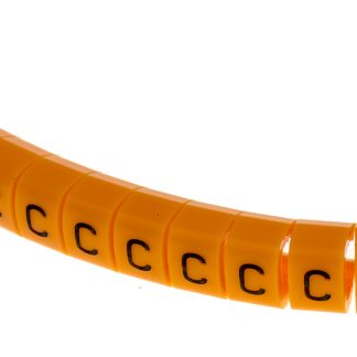 Segnacavo RS PRO A scatto, Ømin 4mm, Ømax 5mm, lunghezza 4mm, confez. da 100pz No C