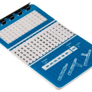 Segnacavo RS PRO Adesivo, lunghezza 33mm, confez. da 10pz No 0 → 15; -; /; +; A → Z