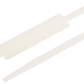 Segnacavo RS PRO Naturale Fascetta per cavi, lunghezza 300mm, confez. da 100pz No