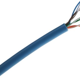 Cavo Ethernet Cat5 (U/UTP) RS PRO, guaina in PVC col. Blu, L. 50m, Senza terminazione