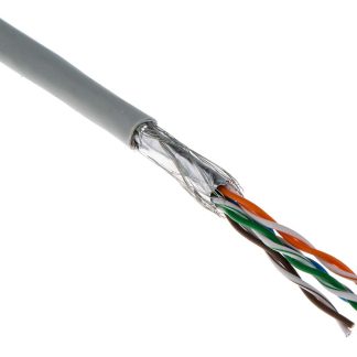 Cavo Ethernet Cat5e (S/UTP) RS PRO, guaina in PVC col. Grigio, L. 305m, Senza terminazione