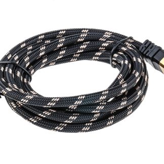 Cavo USB Roline USB A/USB B, L. 1.8m, col. Nero/Oro