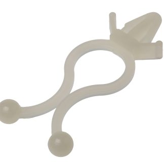 Clip Twister RS PRO in Nylon 66, Ø fascio 10.4mm max, 27.3 x 10.4mm, A pressione