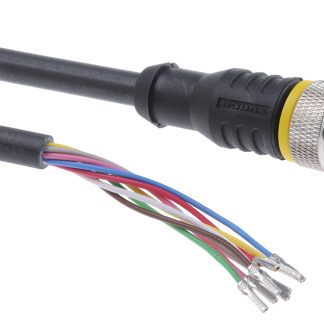 Cavo sensore/attuatore Turck 8 cond. M12 Femmina / Senza terminazione, Ø 5.9mm, L. 2m