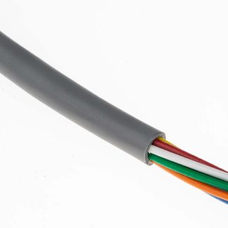 Cavo industriale multipolare non schermato a 8 cond. 0,35 mm², 22 AWG, 300 V, Ø5.84mm, L. 30m