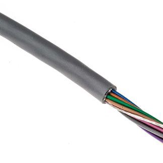 Cavo industriale multipolare schermato a 12 cond. 0,23 mm², 24 AWG, 300 V, Ø6.38mm, L. 30m