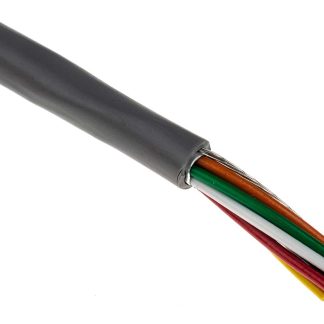 Cavo industriale multipolare schermato a 8 cond. 0,35 mm², 22 AWG, 300 V, Ø5.94mm, L. 30m