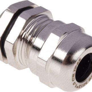 Pressacavo RS PRO, in Ottone zincato, filetto M12, Ø cavo 3mm - 6.5mm max