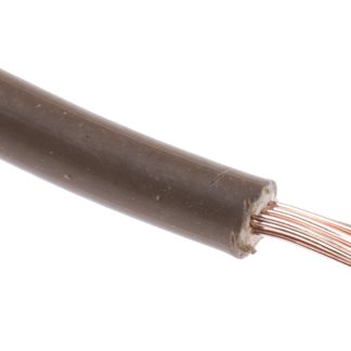 Cavo di collegamento apparecchiature H05Z-K RS PRO, 0,75 mm², 18 AWG, 500 V, 100m, Marrone