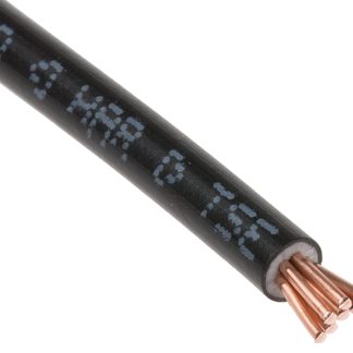 Cavo di collegamento apparecchiature H07V-R RS PRO, 2,5 mm², 14 AWG, 750 V, 100m, Nero