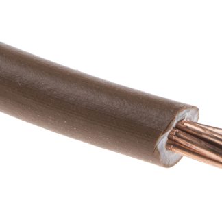 Cavo di collegamento apparecchiature H07V-R RS PRO, 2,5 mm², 14 AWG, 750 V, 100m, Marrone