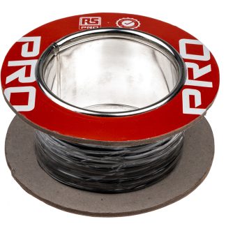 Cavo di collegamento apparecchiature RS PRO, 0,12 mm², 26 AWG, 300 V, 100m, Nero, BS3G210