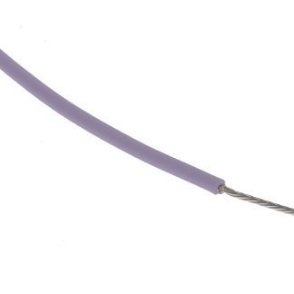 Cavo di collegamento apparecchiature RS PRO, 0,12 mm², 26 AWG, 300 V, 100m, Porpora, BS3G210