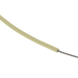 Cavo di collegamento apparecchiature RS PRO, 0,12 mm², 26 AWG, 300 V, 100m, Giallo, BS3G210