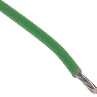 Cavo di collegamento apparecchiature RS PRO, 0,22 mm², 24 AWG, 300 V, 100m, Verde, BS3G210