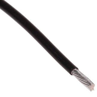 Cavo di collegamento apparecchiature RS PRO, 0,34 mm², 22 AWG, 300 V, 100m, Nero, BS3G210