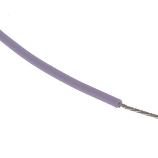 Cavo di collegamento apparecchiature RS PRO, 0,34 mm², 22 AWG, 300 V, 100m, Porpora, BS3G210