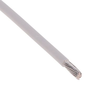 Cavo di collegamento apparecchiature RS PRO, 0,6 mm², 20 AWG, 300 V, 100m, Bianco, BS3G210