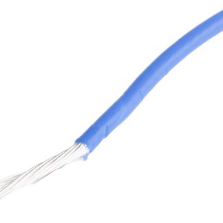 Cavo di collegamento apparecchiature RS PRO, 0,6 mm², 20 AWG, 300 V, 100m, Blu, BS3G210
