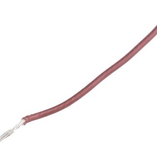 Cavo di collegamento apparecchiature RS PRO, 0,6 mm², 20 AWG, 300 V, 100m, Marrone, BS3G210