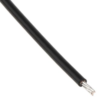 Cavo di collegamento apparecchiature RS PRO, 0,22 mm², 24 AWG, 600 V, 100m, Nero, BS3G210