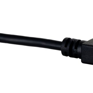 Cavo USB Bulgin USB A/Connettore femmina a 5 pin, L. 100mm, col. Nero