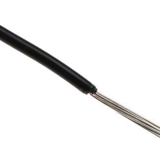 Cavo di collegamento apparecchiature Alpha Wire, 0,35 mm², 22 AWG, 300 V, 305m, Nero, UL1007