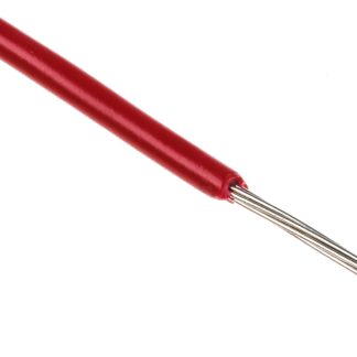 Cavo di collegamento apparecchiature Alpha Wire, 0,35 mm², 22 AWG, 300 V, 305m, Rosso, UL1007