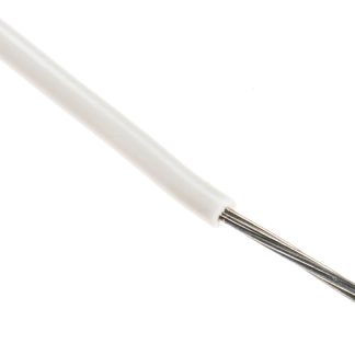 Cavo di collegamento apparecchiature Alpha Wire, 0,35 mm², 22 AWG, 300 V, 305m, Bianco, UL1007