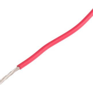 Cavo di collegamento apparecchiature RS PRO, 0,6 mm², 20 AWG, 250 V, 100m, Rosso