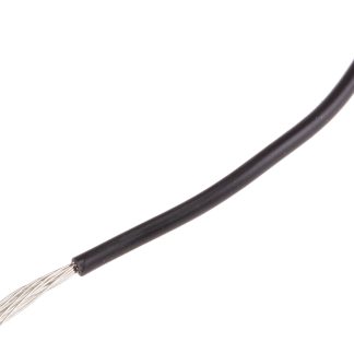 Cavo di collegamento apparecchiature RS PRO, 0,6 mm², 20 AWG, 250 V, 100m, Nero
