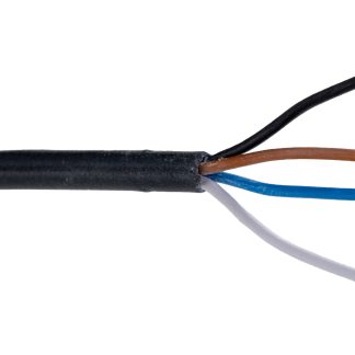 Cavo dati a 4 cond. 0.25 mm², 24 AWG, 300 V, Ø4.4mm, L. 100m